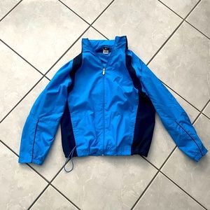 Nike Navy and Sky Blue Jacket size L